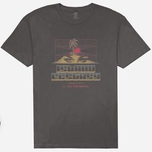 …lost - Island Ecstasy Vintage Dye Tee Vintage Black